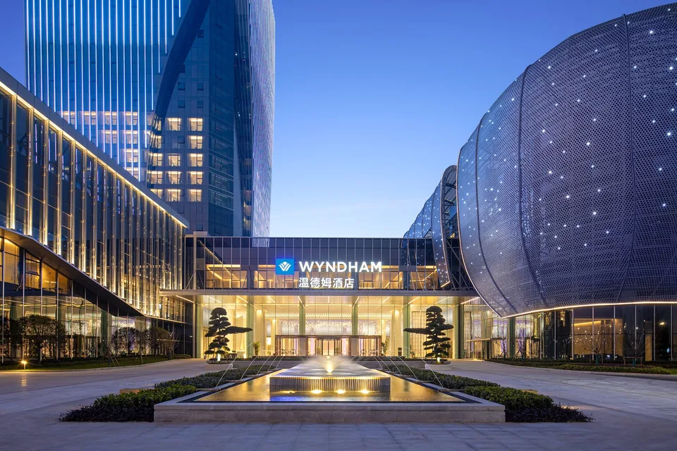 Exterior of Wyndham Quzhou Kecheng hotel in Quzhou, Other than US/Canada
