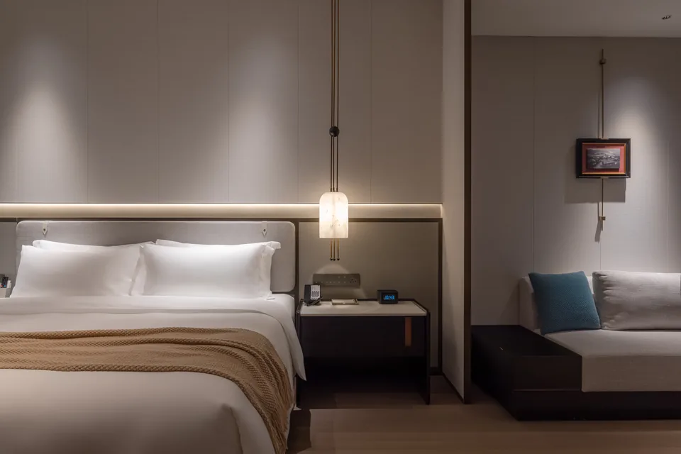 Guest room at the Wyndham Quzhou Kecheng in Quzhou, Other than US/Canada